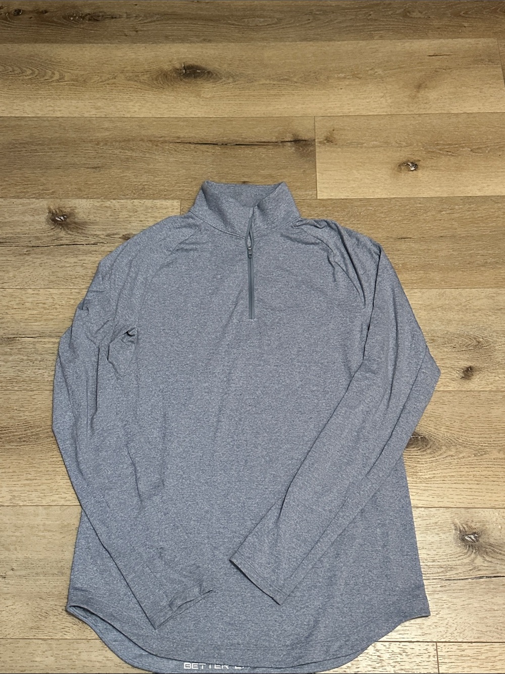 Men’s Lululemon Heather Gray Quarter-Zip
